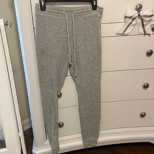 American Eagle fleece leggings/joggers size m